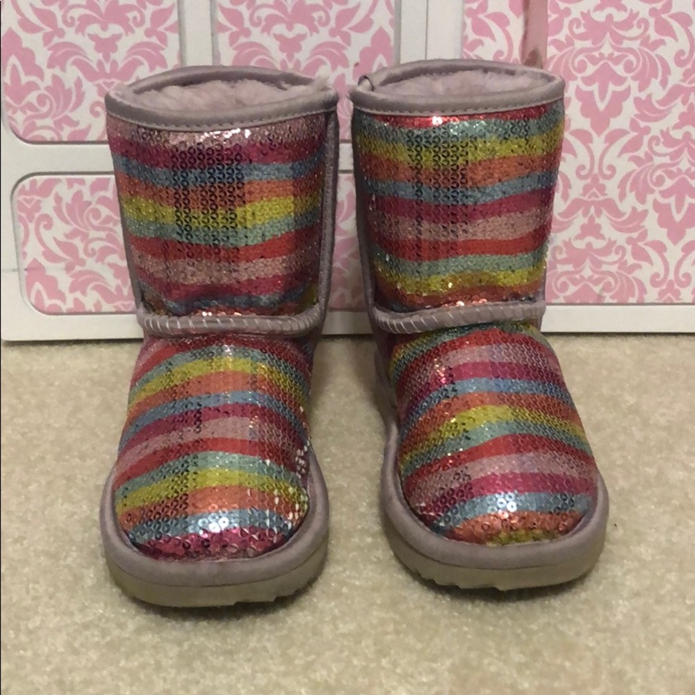 Girls sparkle Ugg boots